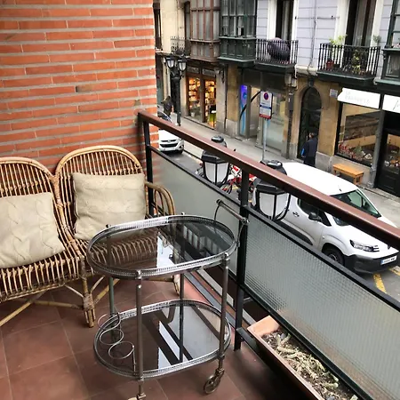 Suite En Apartamento Privado Terraza Centro Bilbao Extérieur photo
